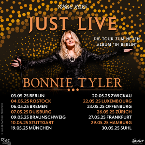 Bonnie Tyler - Just Live Tour 2025